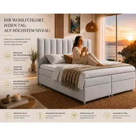 Best For Home Trinity 200 x 200 cm H3 Silber