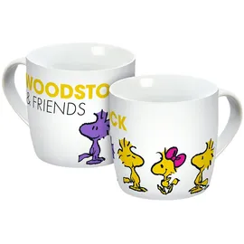 Gedalabels Tasse Peanuts Woodstock 0,3 l Gelb