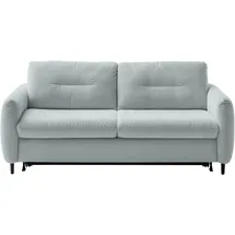 Home Affaire Schlafcouch Polyester 2-Sitzer Blau