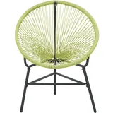 vidaXL Acapulco Gartenstuhl 69,9 x 81,2 x 42,6 cm grün 1 St.