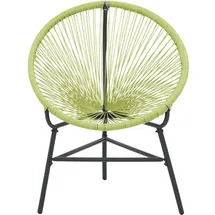 vidaXL Acapulco Gartenstuhl 69,9 x 81,2 x 42,6 cm grün 1 St.