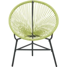 vidaXL Acapulco Gartenstuhl 69,9 x 81,2 x 42,6 cm grün 1 St.