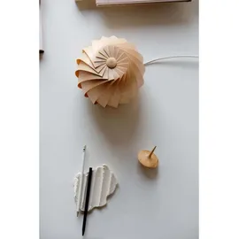 Tom Rossau ST906 Pendelleuchte, Birke Natur, Ø: cm, H: cm,