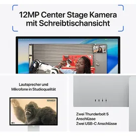 Apple Studio Display 27'' (2026) Nanotexturglas neigbar MFF14FD/A