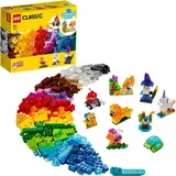 LEGO Classic Kreativ-Bauset mit durchsichtigen Steinen 11013