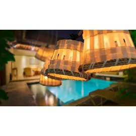Newgarden LED-Lichterkette Aurora Jute 8 m Weiß