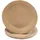 ProNappe Pappteller rund Durchmesser 23 cm 20 St. Braun