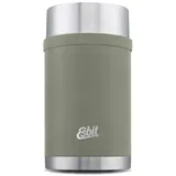 Esbit Thermobehälter Sculptor Isolierbehälter Speise Gefäß Essen Behälter Thermo Farbe: Stone Grey, Größe: 1 L