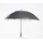 JuCad Golfschirm Windproof, schwarz