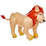 Folat Aufblasbarer Löwe 80 cm Braun