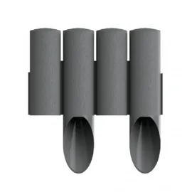Cellfast Gartenpalisade Standard 30 x 230 cm grau