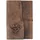 GREENBURRY Organizer aus Leder I Leder-Notisbuch mit Totenkopf Motiv I Tagebuch I 23x17x2 cm