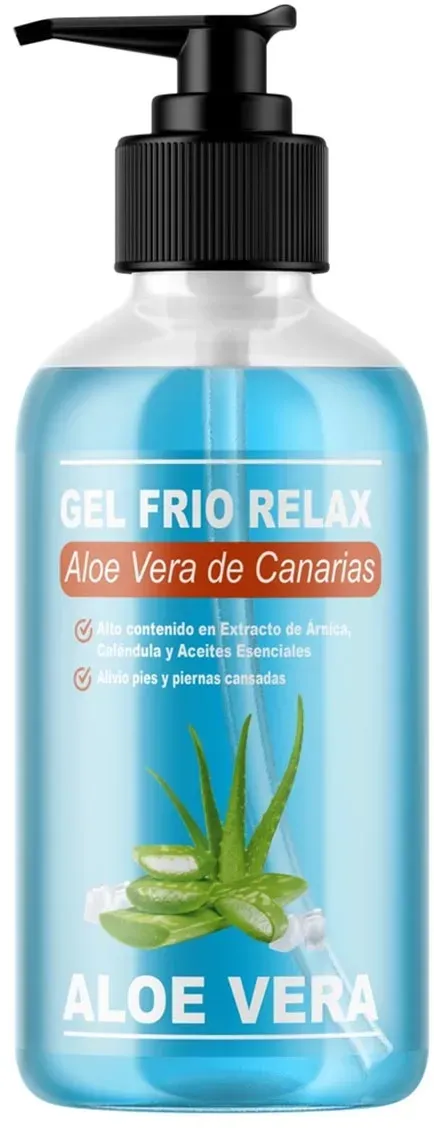 QKnatur Bio Aloe Vera de Canarias Ice Gel 100% Natürliche Wirkstoffe 250ml