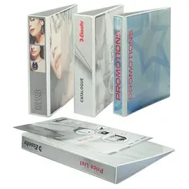 Leitz Präsentationsringbücher 2-Ringe weiß 6,3 cm DIN A4