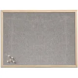 Zeller Pinboard 40 x 60 cm Grau