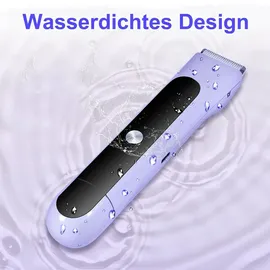 misuke 2-in-1-Damenrasierer Lila