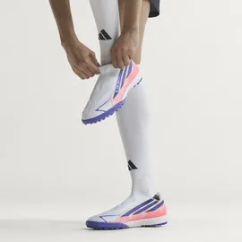 adidas F50 Hyperfast League TF Herren Cloud White/Solar Purple/Solar Turbo 48