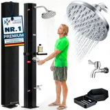 Kesser Solardusche 60 l schwarz 23563