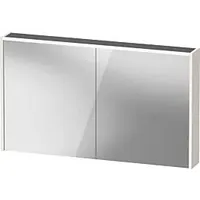 Duravit D-Code Spiegelschrank Verspiegelt DC7108022221000 1200x700x148, Weiß Hochglanz, Steckdose