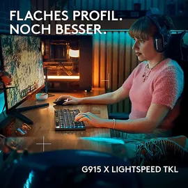 Logitech G915 X LIGHTSPEED TKL, schwarz,