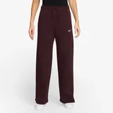 Nike Sportswear Phoenix Fleece High-Waist Jogginghose, rot - burgundy crush/sail M