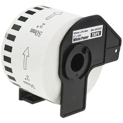 rillstab Endlos-Etiketten Papier, 62 mm x 30,48 m, weiß
