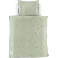 Träumeland Babybettwäsche "Jersey Fiore", grün, B/L: 80cm x 80cm,