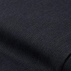 Hosenstoff "Streifen" mit Wolle, blau