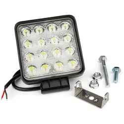 Zusatzscheinwerfer quadratisch 16 LEDs