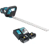 Makita DUH 606 RF2 Akku Heckenschere 18 V 600 mm Brushless + 2x Akku 3,0 Ah + Ladegerät