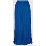 Madeleine Maxirock Damen Plisseerock Blau 34