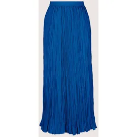 Madeleine Maxirock Damen Plisseerock Blau 34