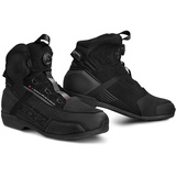 SHIMA Edge Mens Motorradschuhe, Schwarz, 46 EU EU