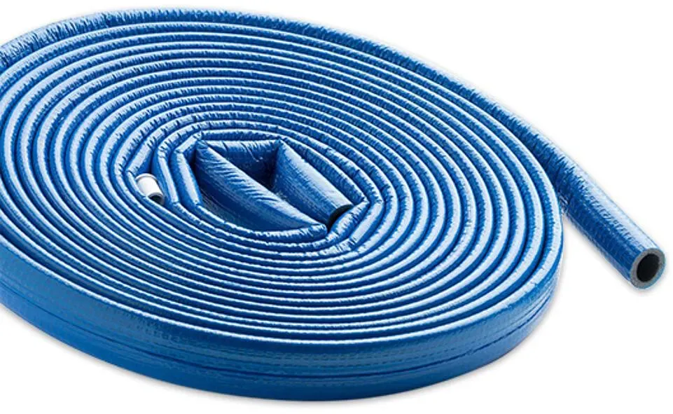 10m PE-Rohrisolierung blau mit Schutzhaut, CLIMAFLEX® basic stabil (Ausführung: 18x6 mm)