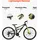 Vevor Mountainbike 29 Zoll RH 73,66 cm Unisex Trail Snow