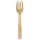 Papstar Fingerfood-Gabeln Bambus 12 cm 1000 St.