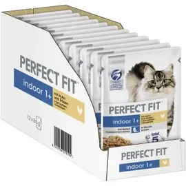 PERFECT FIT Indoor 1+ mit Huhn & Erbsen 12 x 85 g