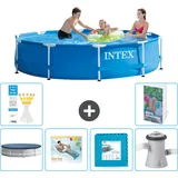 Frame Pool Rund - 305x76 Cm - 7-teilig  S129