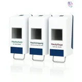 Blanc HYGIENIC Tri-Spender, Softflaschenspender (Vakuumflaschen) für alle gängigen Softflaschen, für 1.000 ml & 2.000 ml Softflaschen