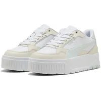 Puma Karmen II Idol Weiblich Sneaker PUMA White-Peaceful Blue-Alpine Snow,