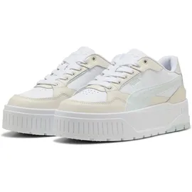 Puma Karmen II Idol Weiblich Sneaker PUMA White-Peaceful Blue-Alpine Snow,