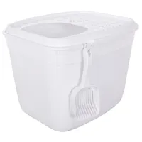 dehner lieblinge Katzentoilette Kimmy, ca. B44/H40,7/T54 cm, Weiß