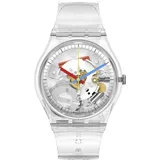 Swatch Unisexuhr SO28K100-S06 - transparent