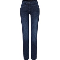 TONI 5-Pocket-Jeans mittel-blau (1-tlg) blau 44