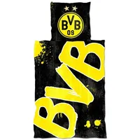 BVB Borussia Dortmund Borussia Dortmund Bettwäsche Kinder 2023 Gelb Gr. 80
