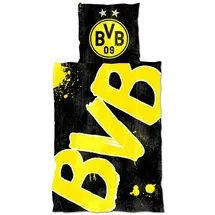 BVB Borussia Dortmund Borussia Dortmund Bettwäsche Kinder 2023 Gelb Gr. 80
