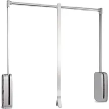 Emuca - Kleiderlift Für Garderoben Sling, 830 - 1150, Verchromt, Stahl Und Kunststoff