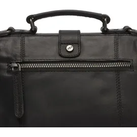The Chesterfield Brand Wax Pull Up Doktorkoffer Leder 24 cm schwarz