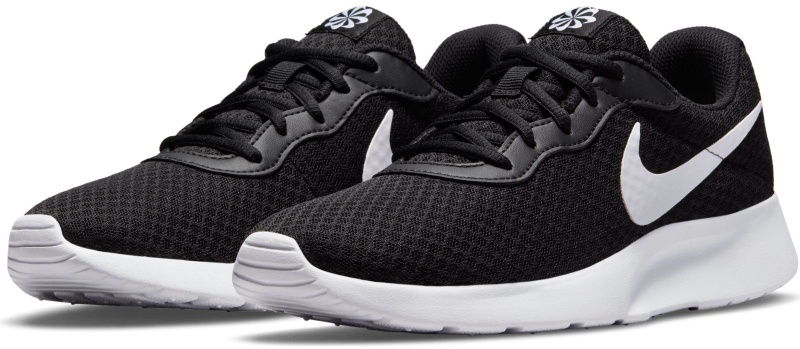 NIKE Tanjun Sneaker Damen black/white-barely volt-black 44.5