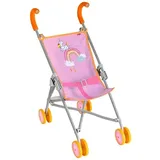 Haba Puppen Accessoires-Set Puppenbuggy Regenboge